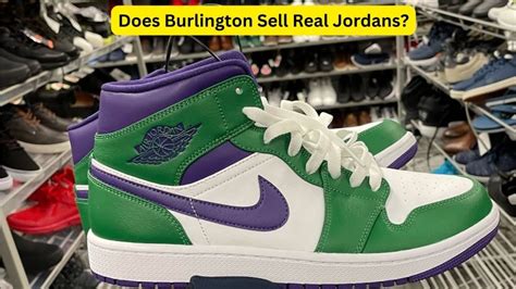 does burlington sell real brands